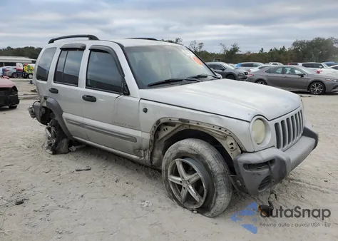 2002 Jeep Liberty Sport из США, поврежденный, VIN 1J4GK48K22W276888